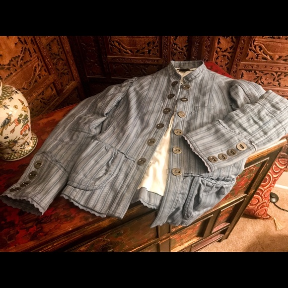 Marc Jacobs Steam Punk Prairie Denim Jacket - Picture 2 of 8