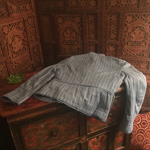 Marc Jacobs Steam Punk Prairie Denim Jacket - Picture 5 of 8