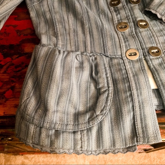 Marc Jacobs Steam Punk Prairie Denim Jacket - Picture 7 of 8