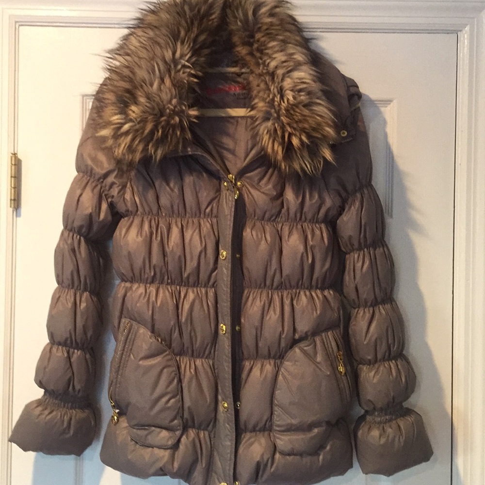 Twisted Heart puffy coat