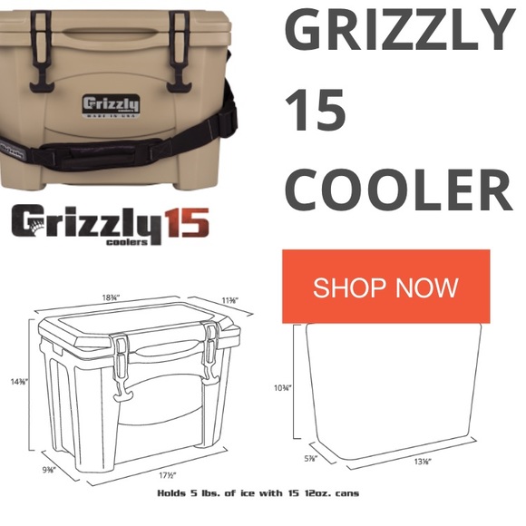 Grizzly cooler 15q - Picture 8 of 8