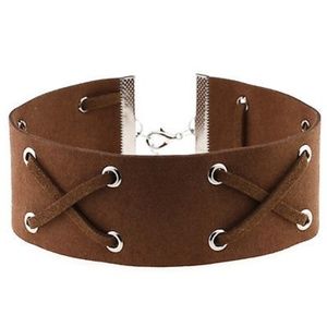 Jewelry - 5 for $25 - Lace Up Leather Choker - 3 Colors Jewelry - 5 for $25 - Lace Up Leather Choker - 3 Colors