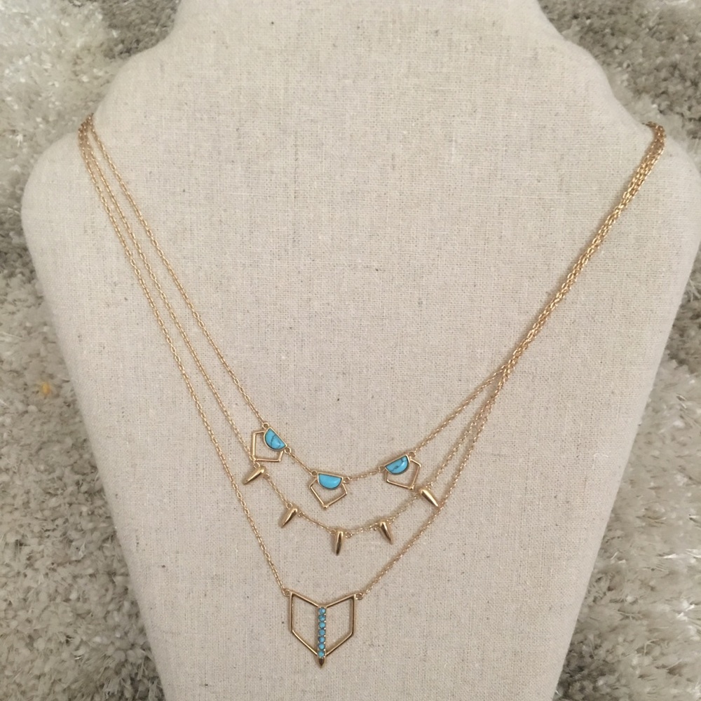 Turquoise layering necklace! Gorgeous!