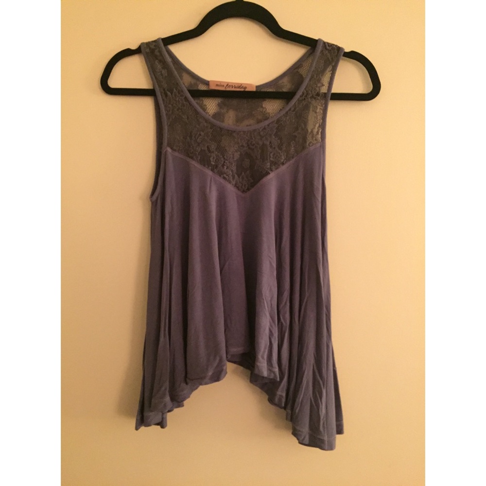 Sweet blue Ann Ferriday top