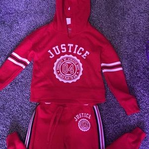 Cute Justice sweatsuit!