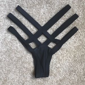 Sexy Black Bikini Bottoms