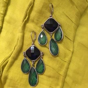 Green Jewel Earrings