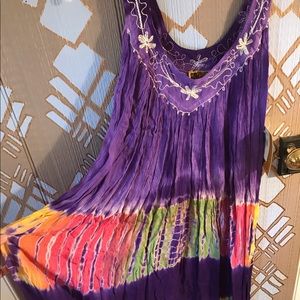 Batik Hippie Dress