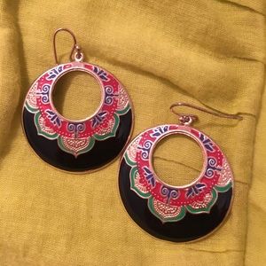 Multi Colored Earrings