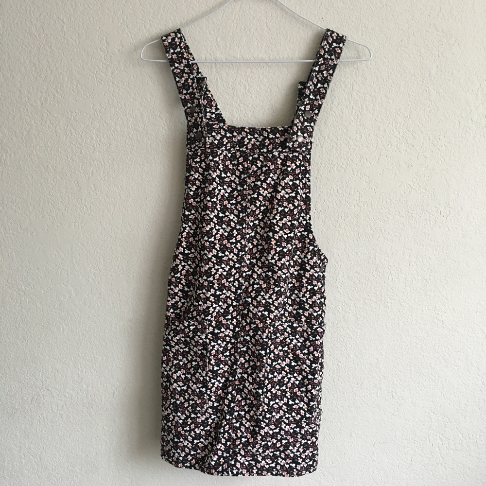 Floral Pinafore Dress