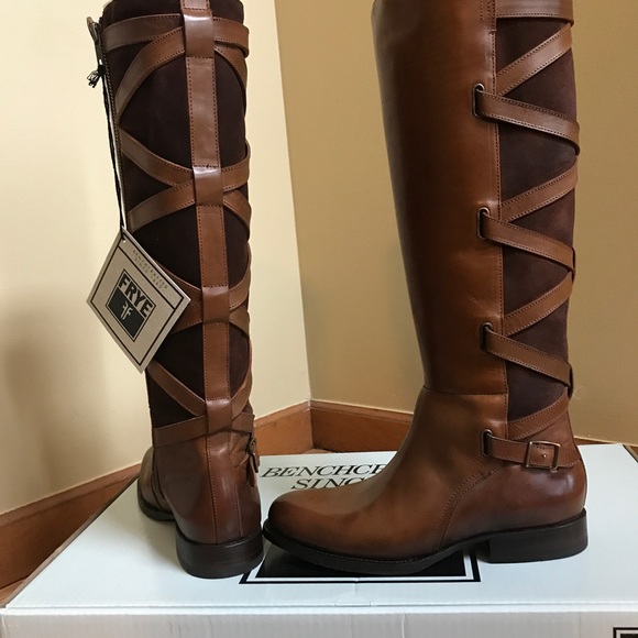 frye jordan strappy tall