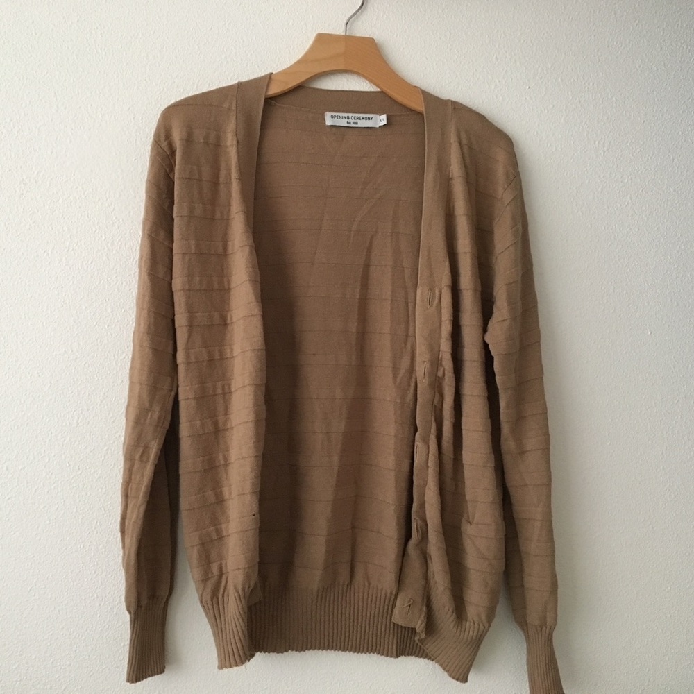 Opening Ceremony cream cardigan