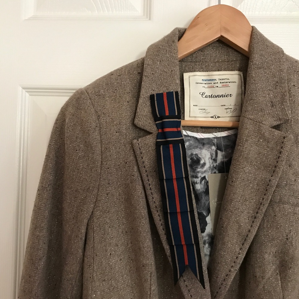 CARTONNIER Blazer, Size: 6