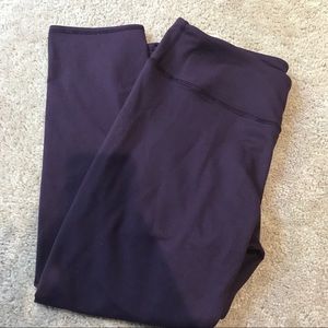 SOLD Fabletics crop leggings purple