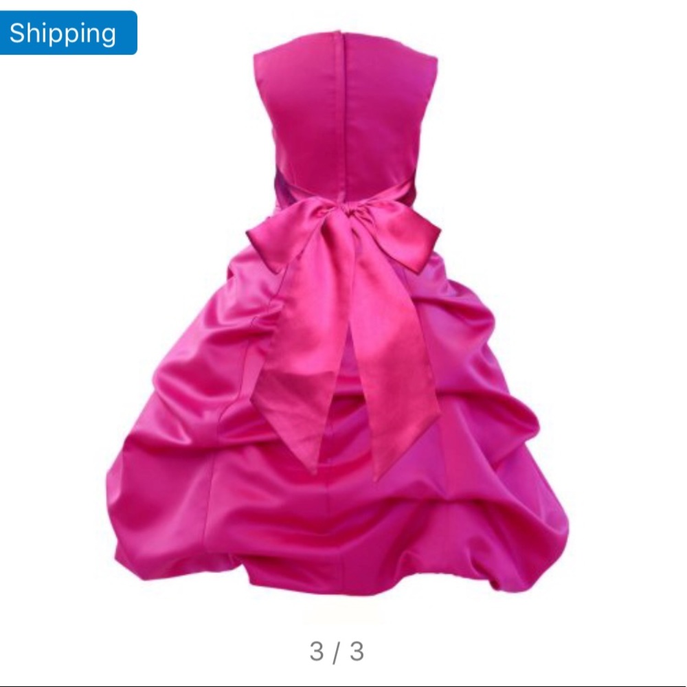 Pageant formal or flower girl dress