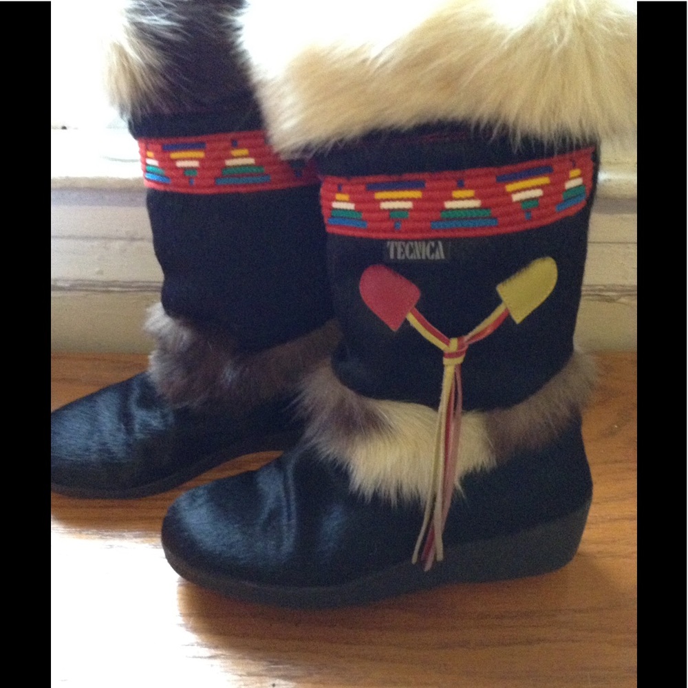 Tecnica Aztec Fur Tribal Boots