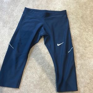 Nike running crops