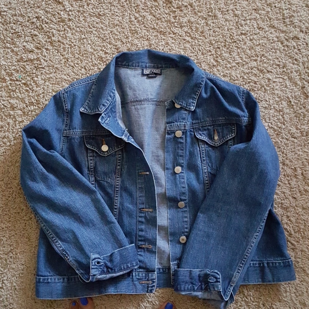 Crop Jean jacket-size 18/20