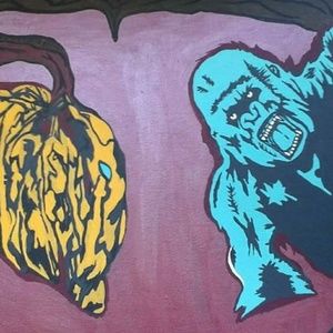 Gorilla painting