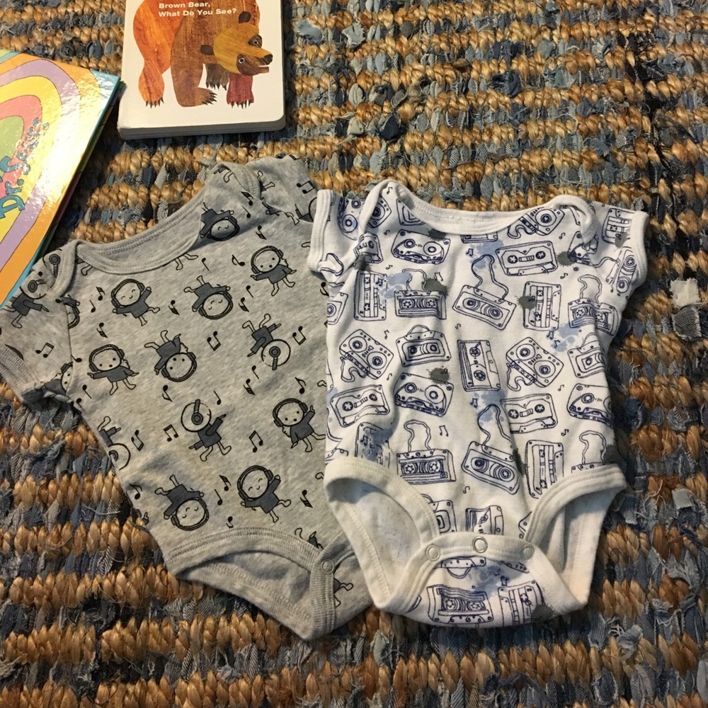 Set of Rosie Pope onesies