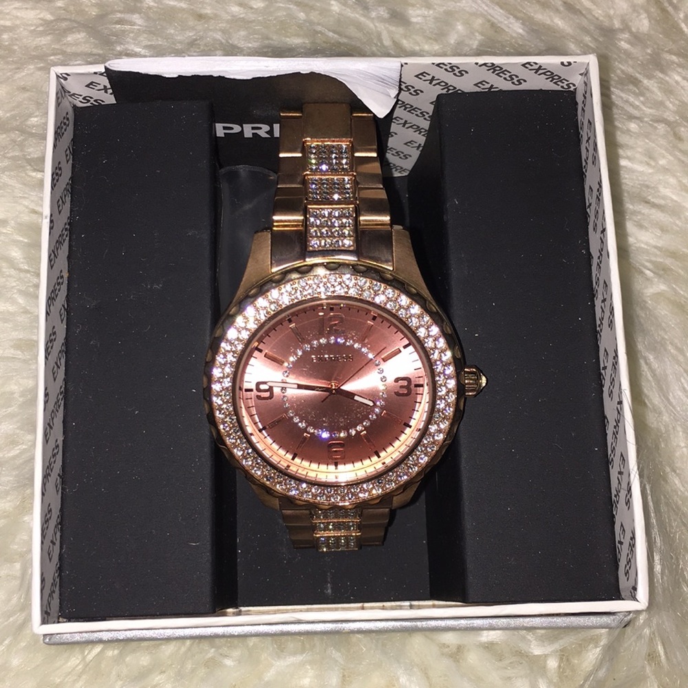 Express watch rose gold excellent condition