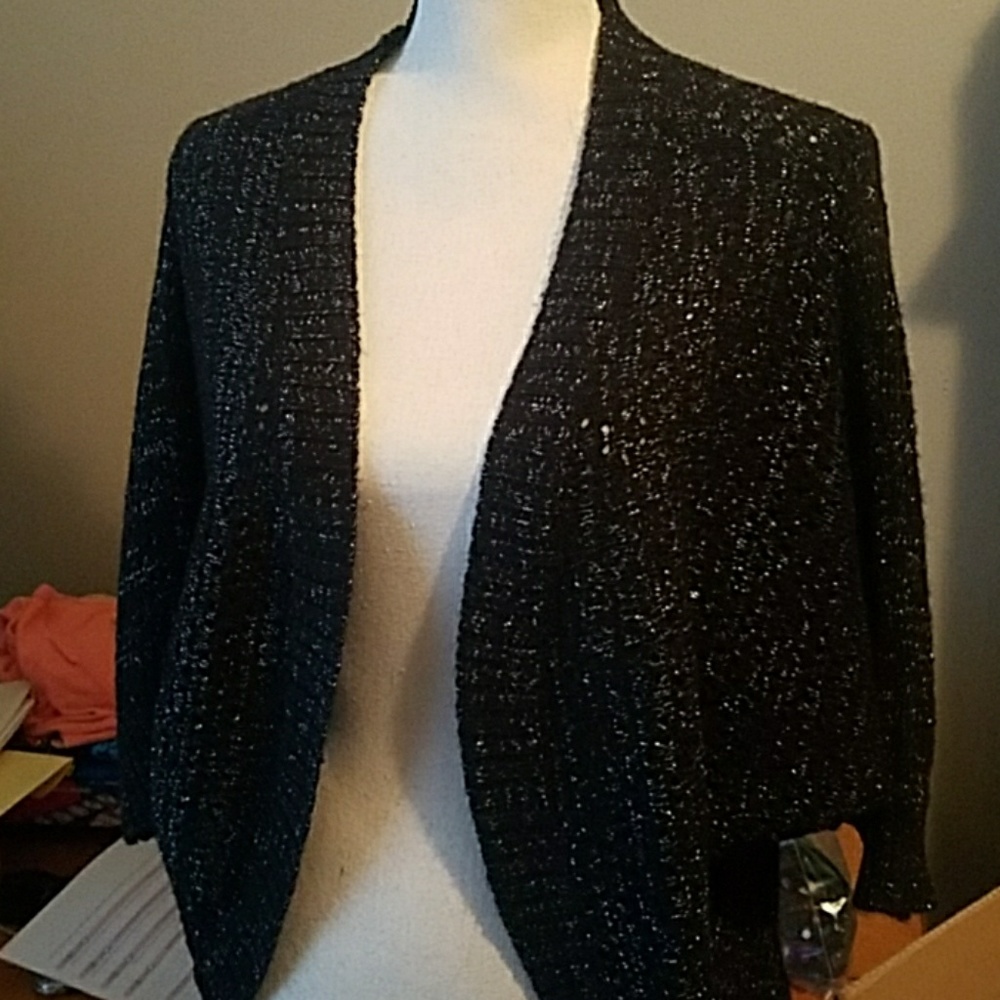 NWOT Sparkly black sweater