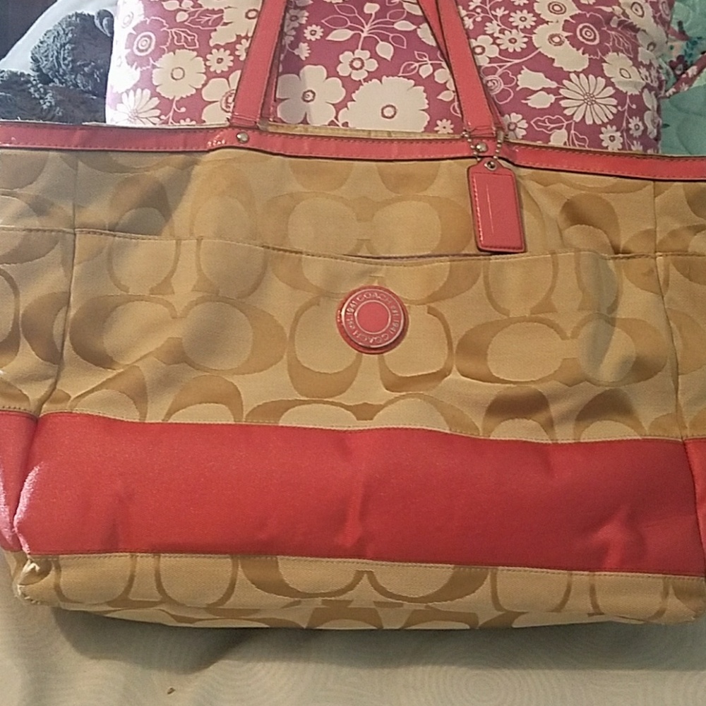 Coach diaper bag