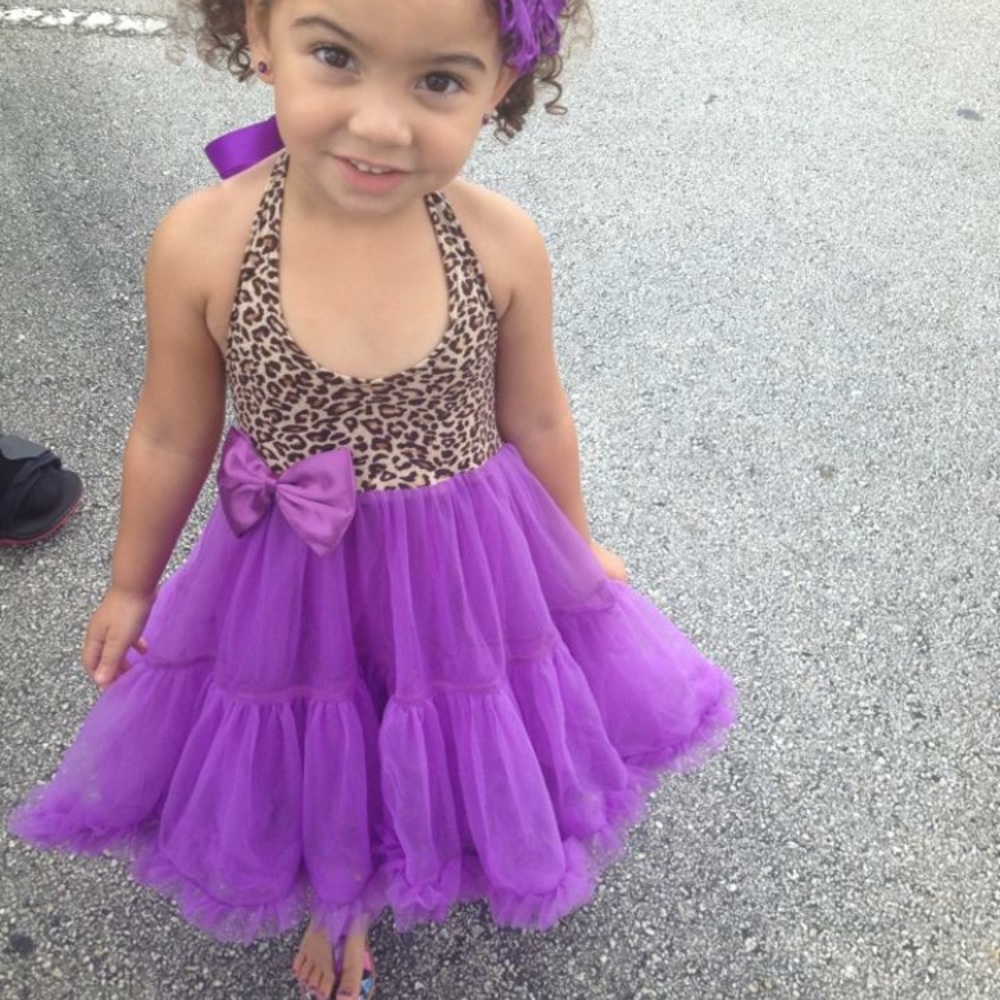 Leopard print tutu