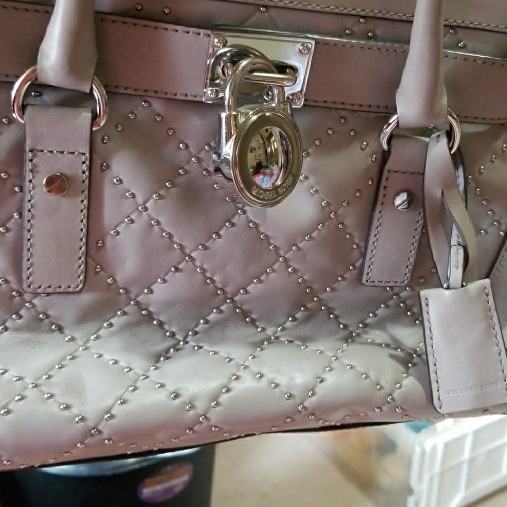 Gray brand new Michael Kors purse