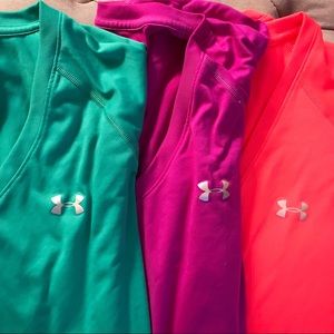 Under Armour Heatgear Vneck bundle