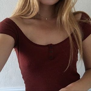 Urban Outfitters Scoop-neck Tee