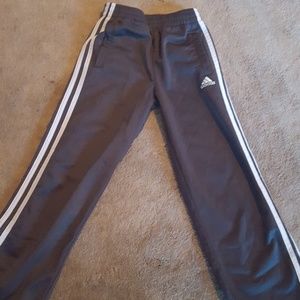 Adidas gray track pants