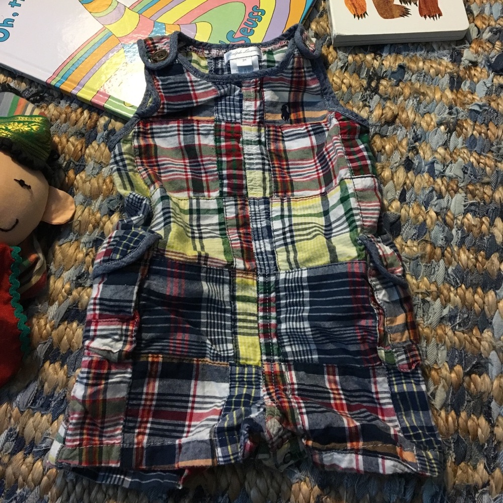 Ralph Lauren Plaid Coverall