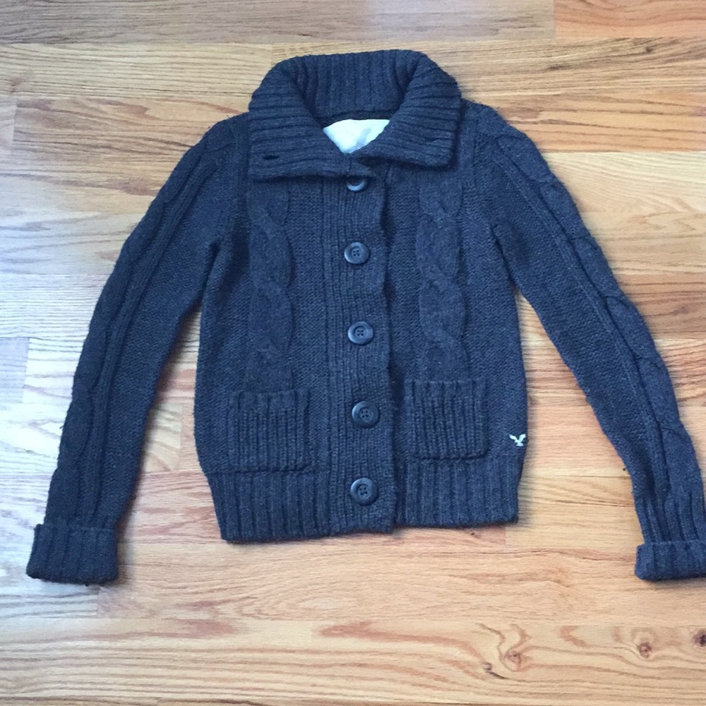 American Eagle Outfitters button up sweater