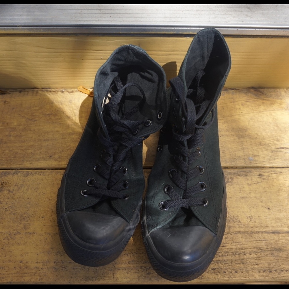 Black High Top Converse