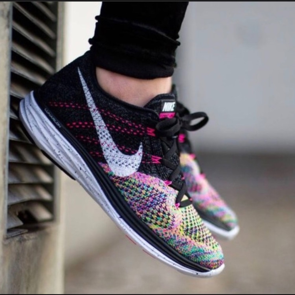Nike flyknit lunar 3 - MULTICOLOR