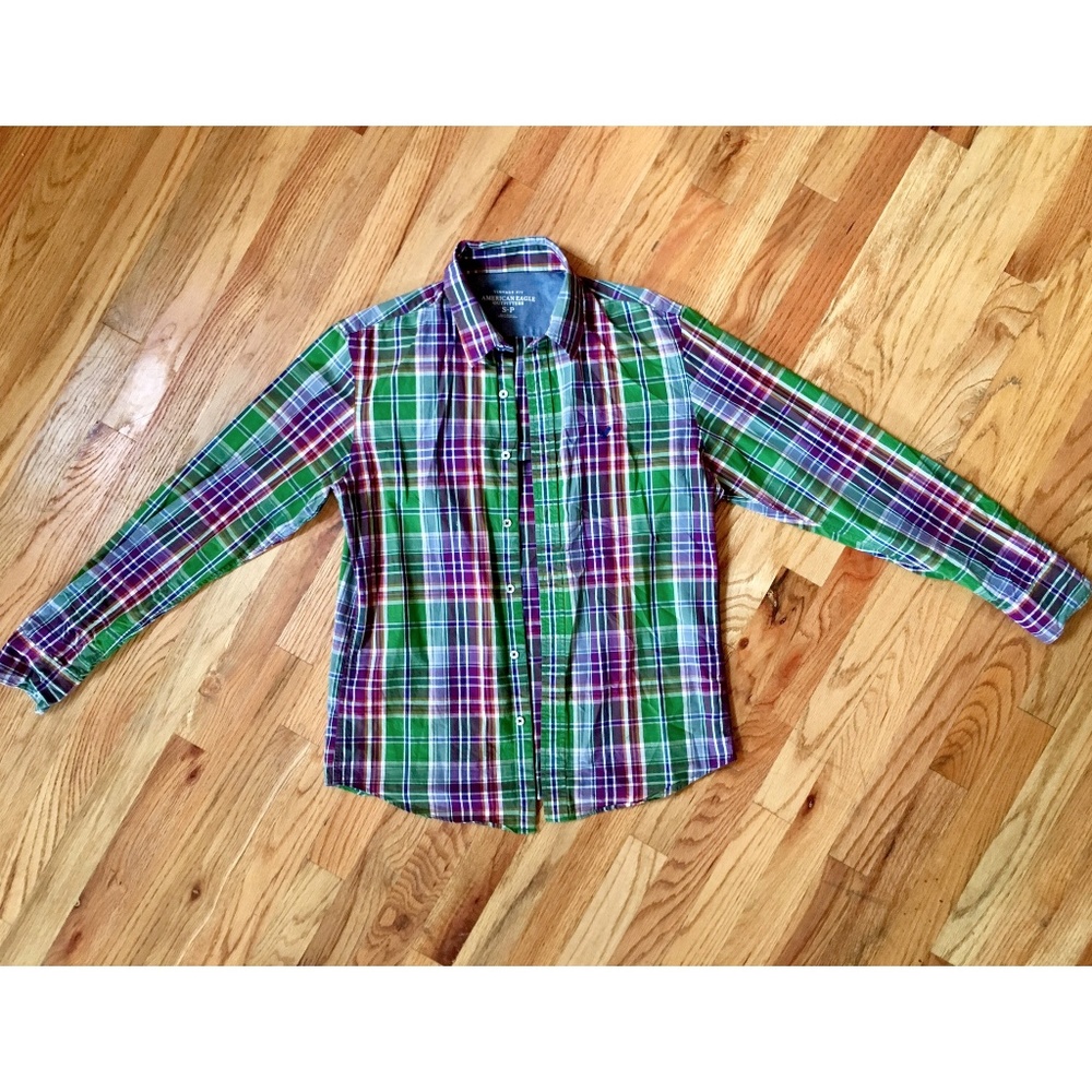 Plaid Boyfriend Button Down