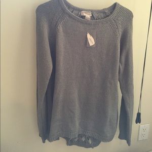 Brand new gray sweater