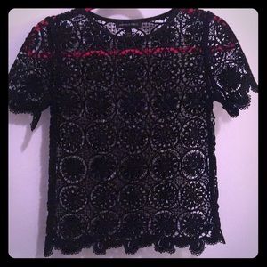 Banana Republic Crochet Top - XXS Petite