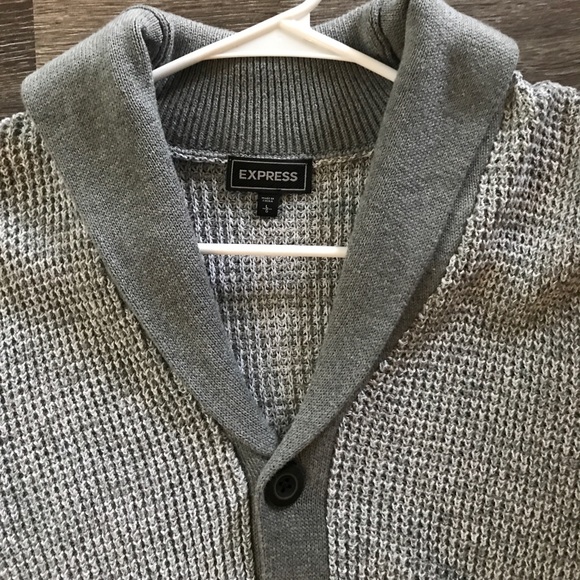 Express Men's Cardigan - Picture 2 of 3