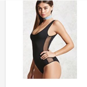 Brand new black body suit