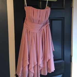 Chiffon bridesmaid dress