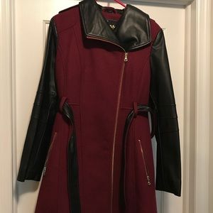 Maroon Guess Coat