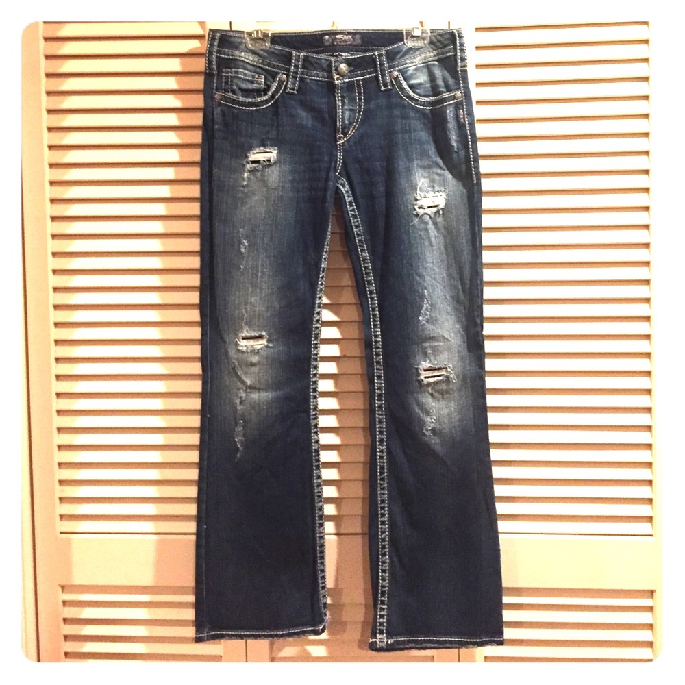 Silver Pioneer Jeans - size 32