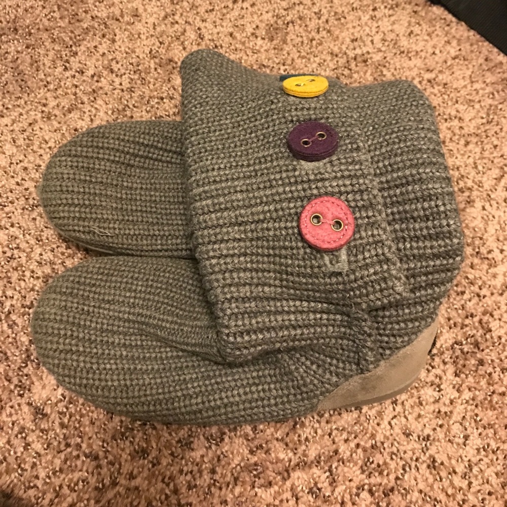 Colorful Button Uggs