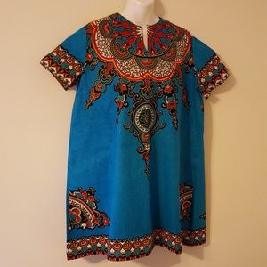 African fabric dress
