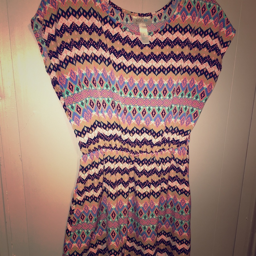 Nice random print dress