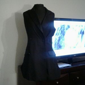 EUC tuxedo jumper/romper