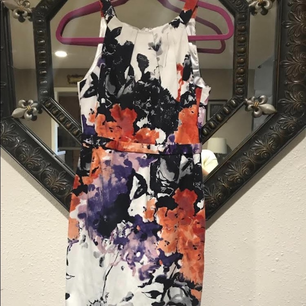 Floral Tahari dress