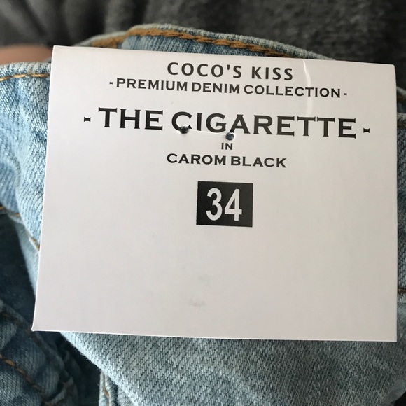 Embroidered Ripped Jean - Picture 5 of 8